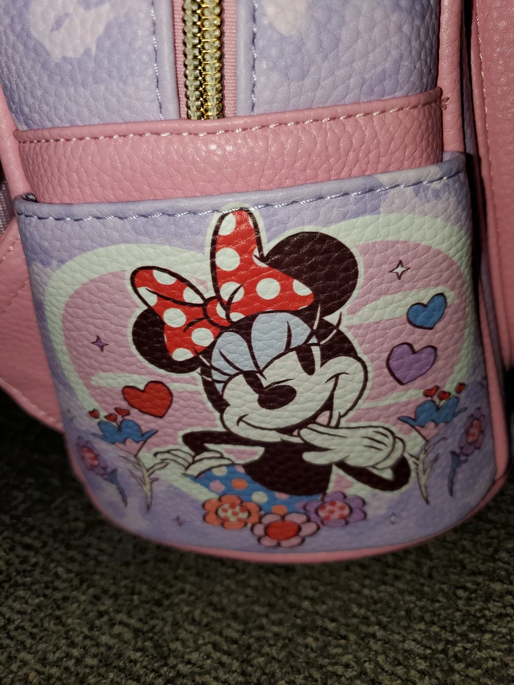 Wondapop Disney Pink and Lavender Minnie & Daisy Mini Backpack